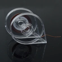 1 x прозрачный чехол для дизайна ногтей с полосками, клейкая лента, держатель, портативный удобный дизайн, инструменты для маникюра LA446