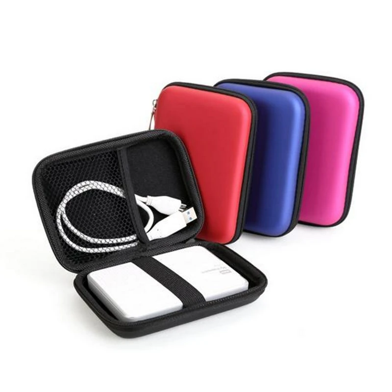 Portable 2.5" External USB Hard Drive Disk Carry Case