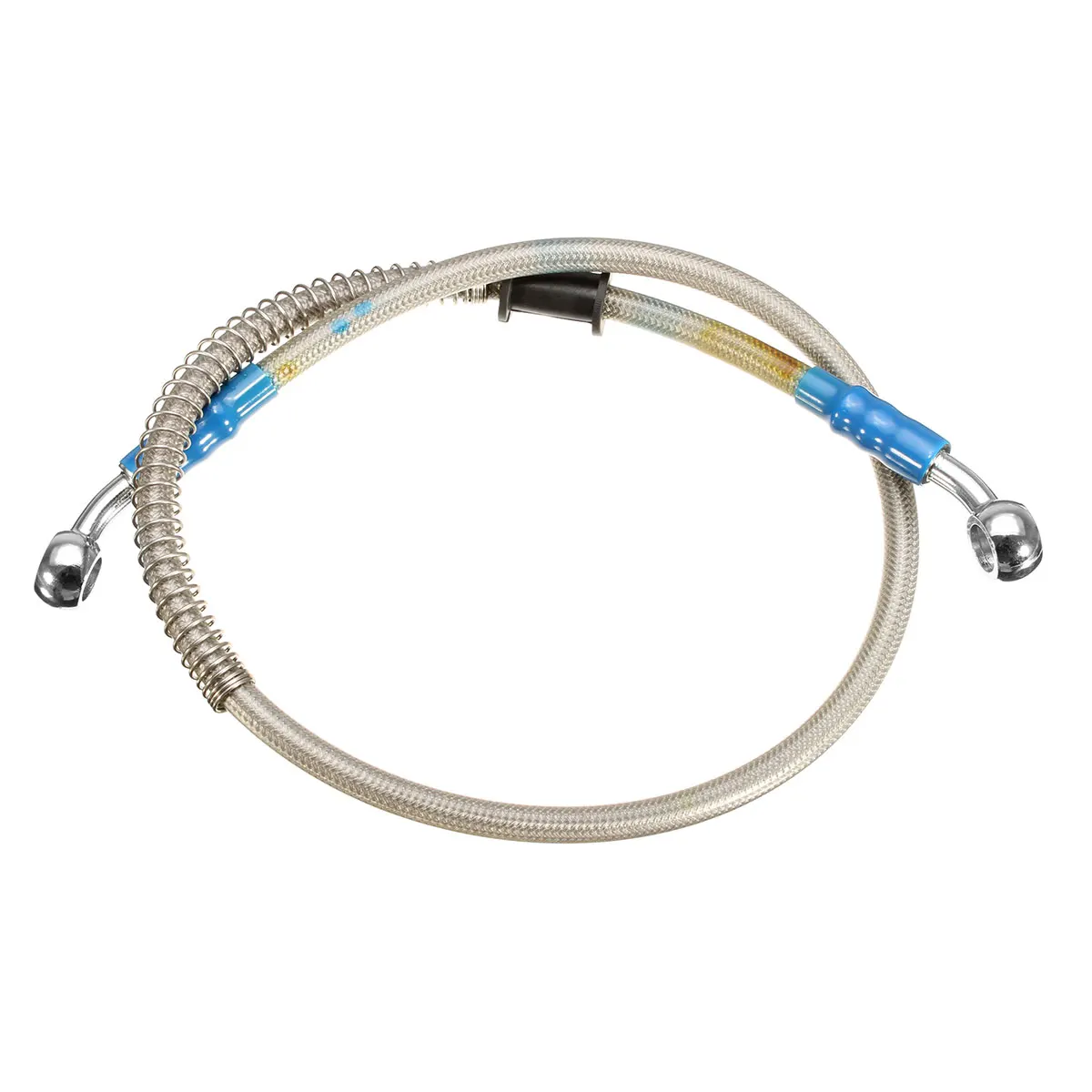 

New 700mm Motorcycle Hydraulic Reinforced Brake Or Clutch Oil Hose Line Pipe Fit ATV Dirt Pit Bike
