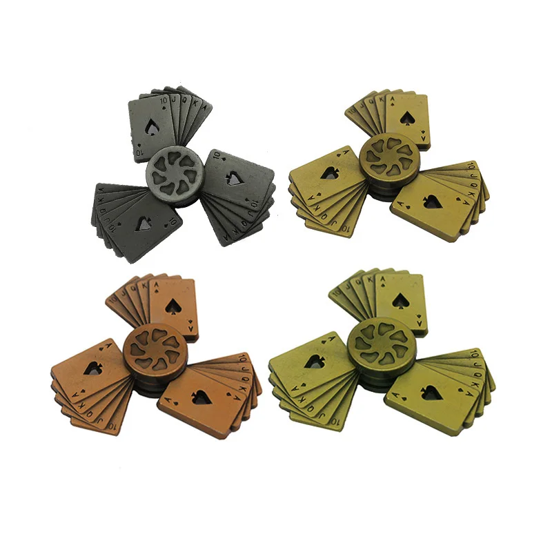 Buy Poker Flush Fidget Spinner Zinc Alloy Metal Adults