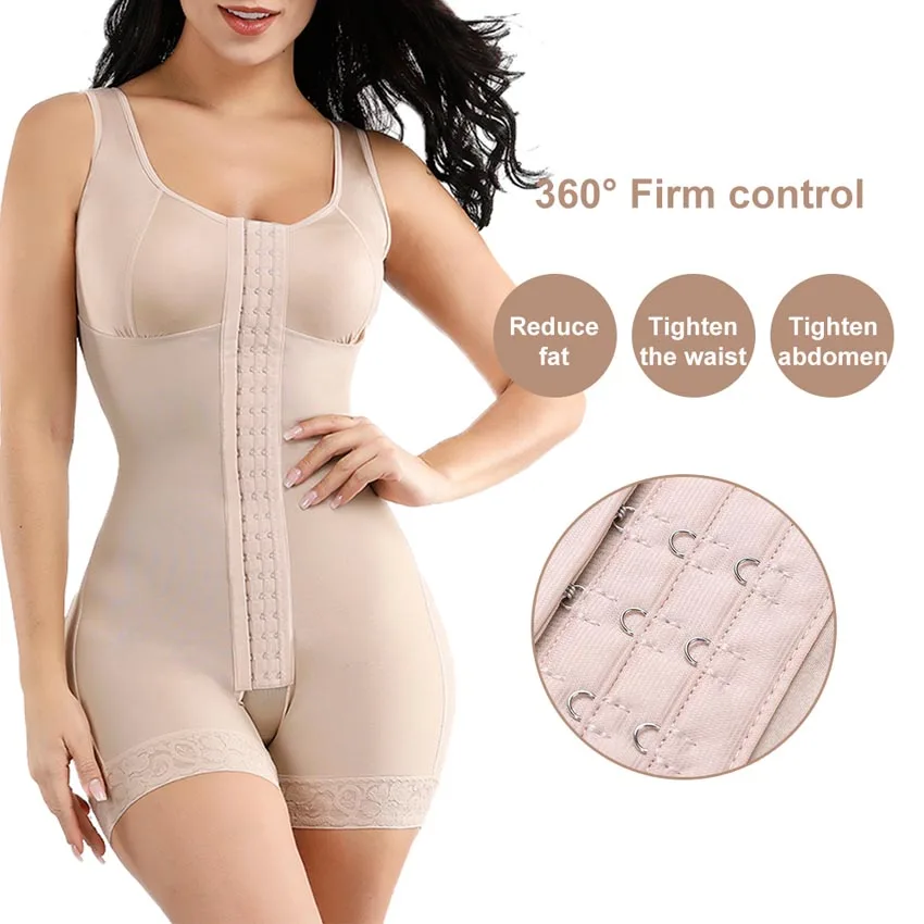 Colombianas Fajas Body Shapewear Women Waist Trainer Slimming Underwear Modeling Strap Binders Reductive Girdle Push Up Bodysuit best tummy control shapewear