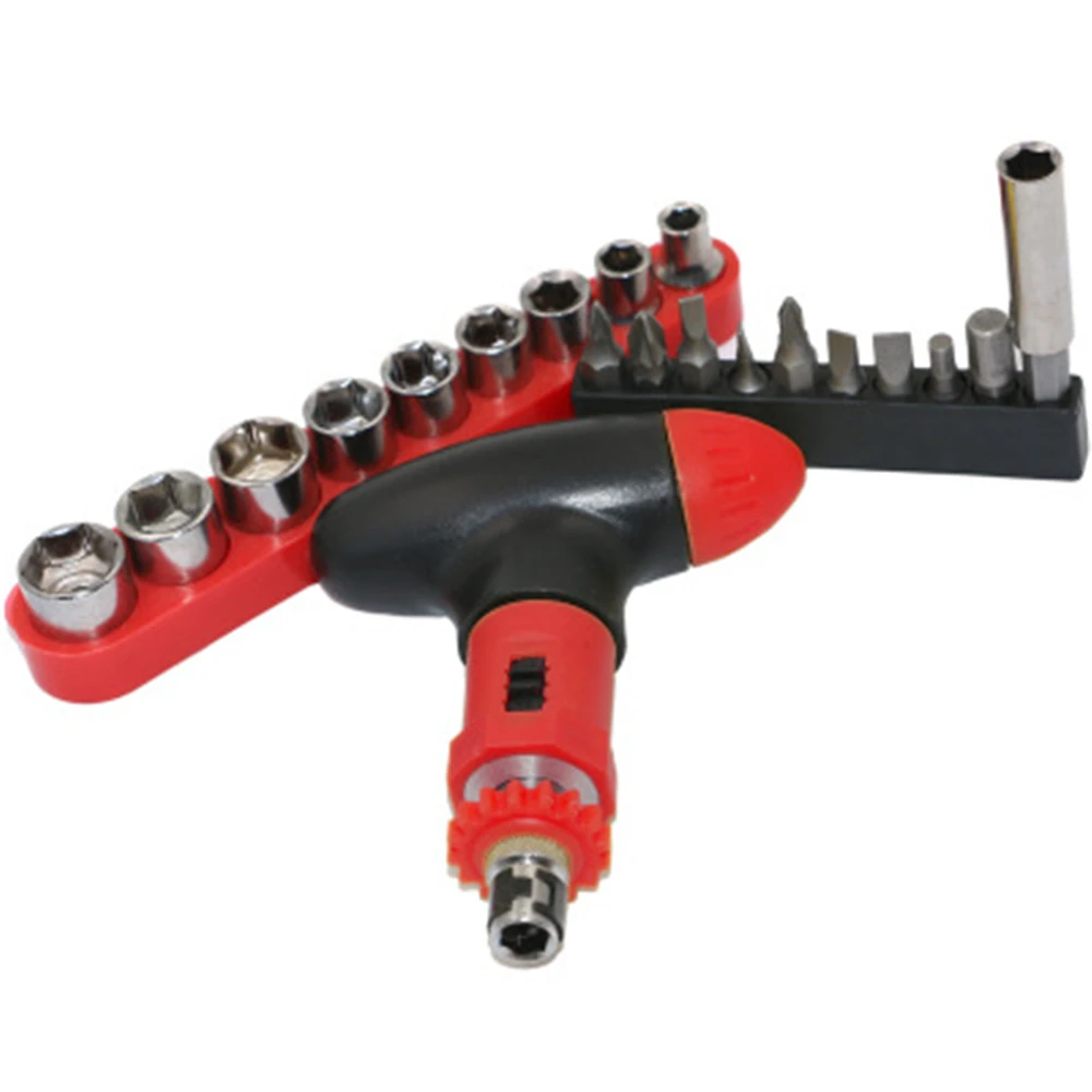 AETOOL 20Pcs Manual Ratchet Screwdriver Wrench SetDrill Bits AliExpress