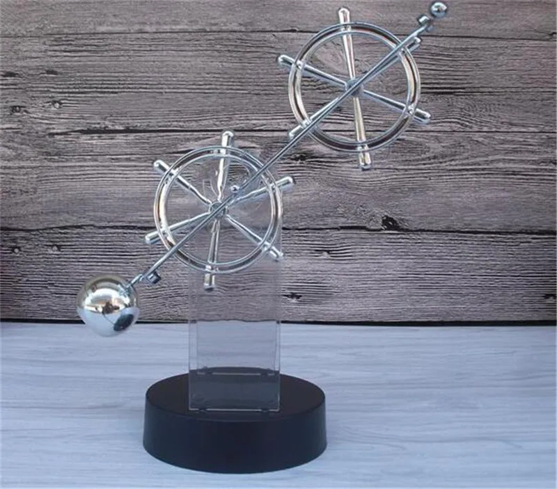 

Kid Educational Desk Toy Gift Cradle Newtons Cradle Steel Balance Ball Physics Science Pendulum Ball Home Decor