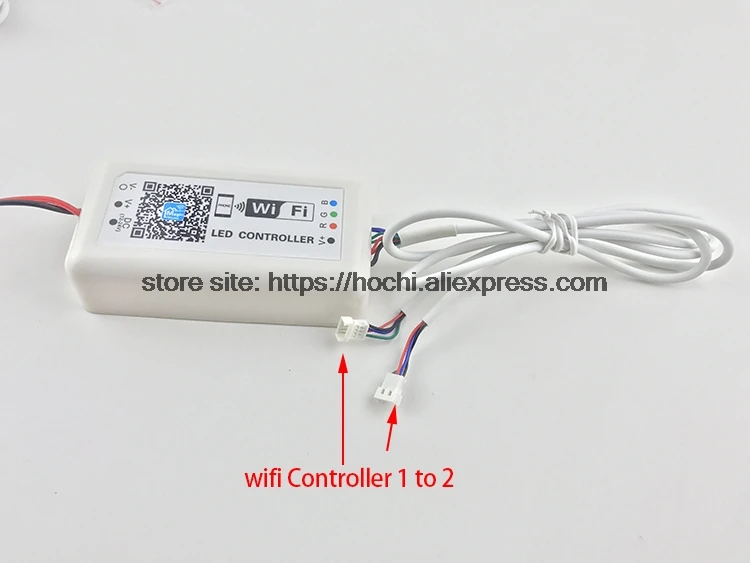 HochiTech IR Controller / Wifi Controller Phone App For Car RGB Angel Eyes Motorcycle RGB LED Light House Strip Light