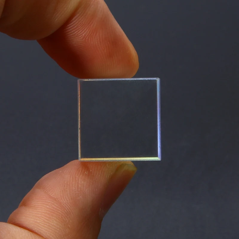 Optical Glass Cube Defective Cross Dichroic Prism Mirror Combiner Splitter Decor  10x10mm 18x18mm 5x5mm Transparent Module Toy