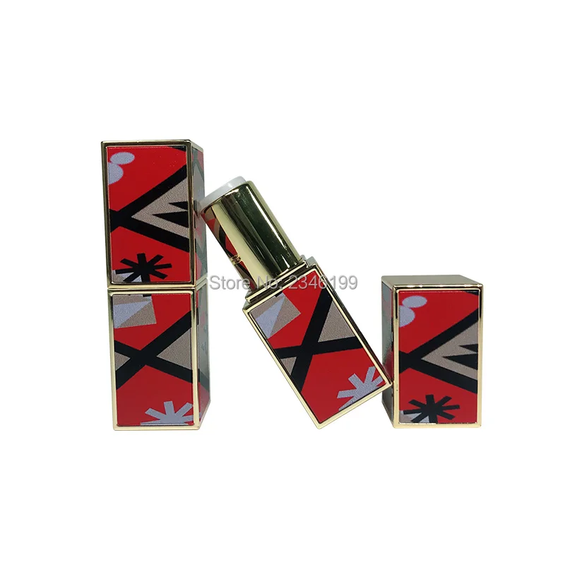 3D Printing Lipstick Tube Colour Decoration Lipbalm Container 12.1mm Empty Magnetic Buckle Lipstick Tube Empty Lip Balm Tube (2)