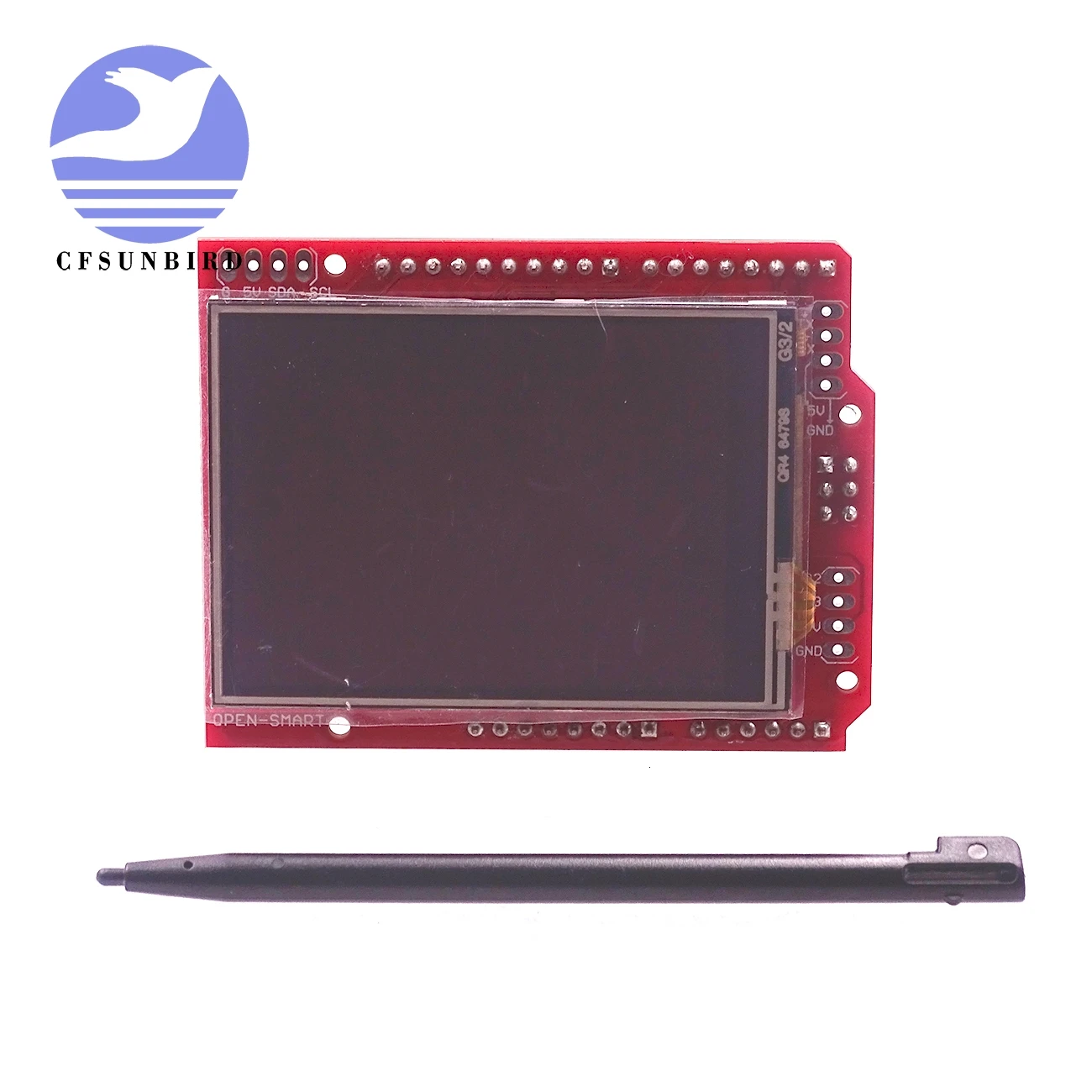 2.8/3.2'' inch SPI TFT LCD Touch Screen Expansion Shield PCB Adapter For Arduino