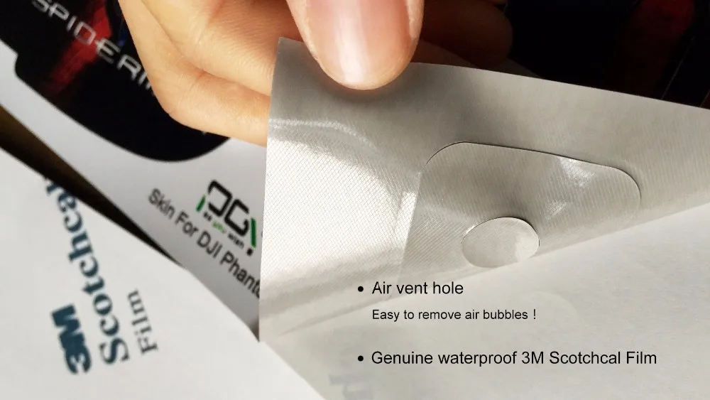 PGY DJI Phantom 3 PVC Matte Golden Ice Film Skin Decal Stickers Vinyl Film Phantom 3 Accessories Drone Wrap Sheet Film Sticker