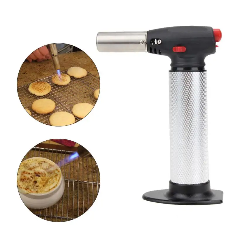

Butane Micro Blow Torch Gas Torch 1300 Burner Soldering Flame Cook for BBQ Hookah Welding Practical Cooking Kitchen Accessorie