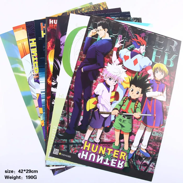 Posters Hunter-X-Hunter-Toys 8-Different-Pictures 8pcs/Lot Video-Games 42x29-Cm Included