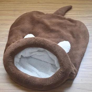 

Cute Small Pet Bed Winter Warm Cat Dog Sleeping Bag Pet Dog House For Animals Soft Rabbit Nest Puppy Mats Cushion Pet Supplies