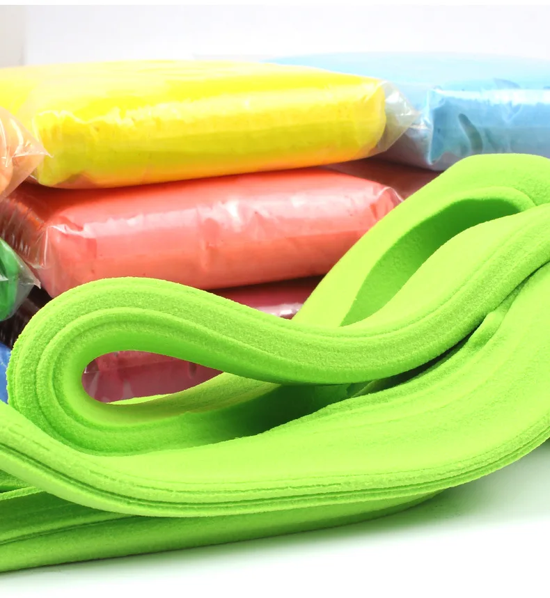 Глина для лепки 24 цвета 100 г/пакет мягкая полимерная глина DIY Развивающие игрушки для детей пушистый слизи Oyuncak