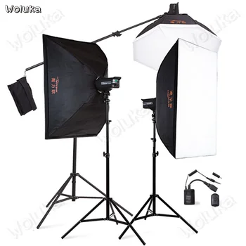 

500W photography studio flash lamp octagonal Softbox professional studio set Photo Studio kit CD50 T02