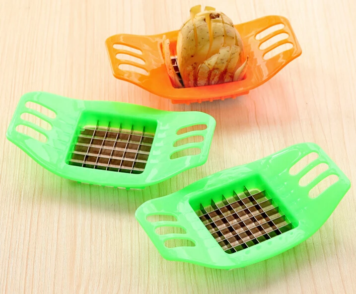 Кухонные инструменты резак из нержавеющей стали картофельные Овощные Чипсы Форма для нарезки кухонные инструменты картофелемялки