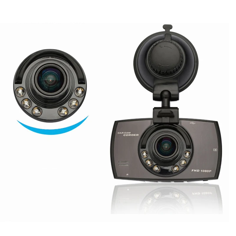 G30 Автомобильный видеорегистратор 2 7 дюймов Full HD 1080P с двумя объективами ночного