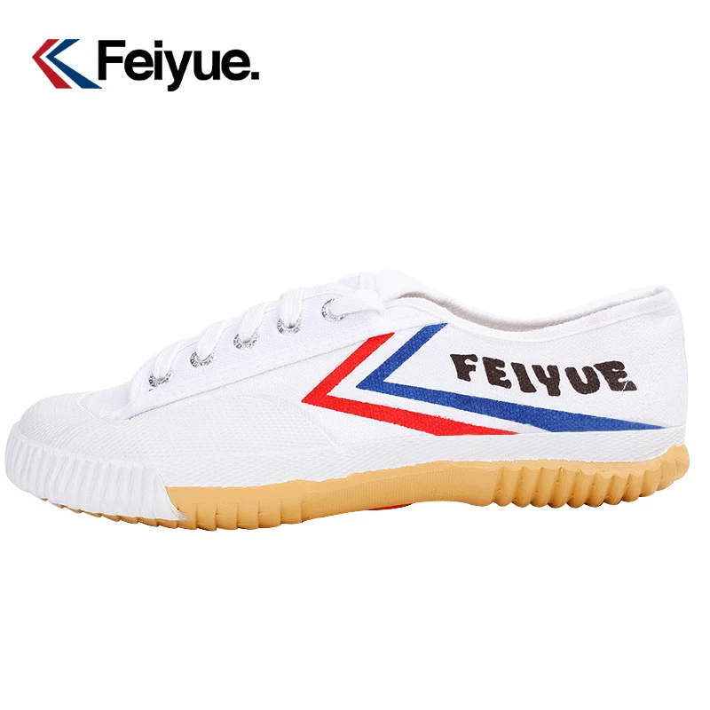 Кунг Фу Feiyue обувь Боевые искусства Тай Чи тхэквондо ушу обувь для карате спортивные тренировочные кроссовки черный и белый