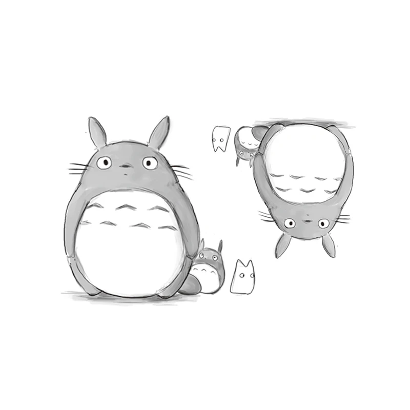 Waterproof Temporary Fake Tattoo Stickers Cute My Neighbor Totoro Cartoon Design Body Art Make Up Tool Buy At The Price Of 0 69 In Aliexpress Com Imall Com