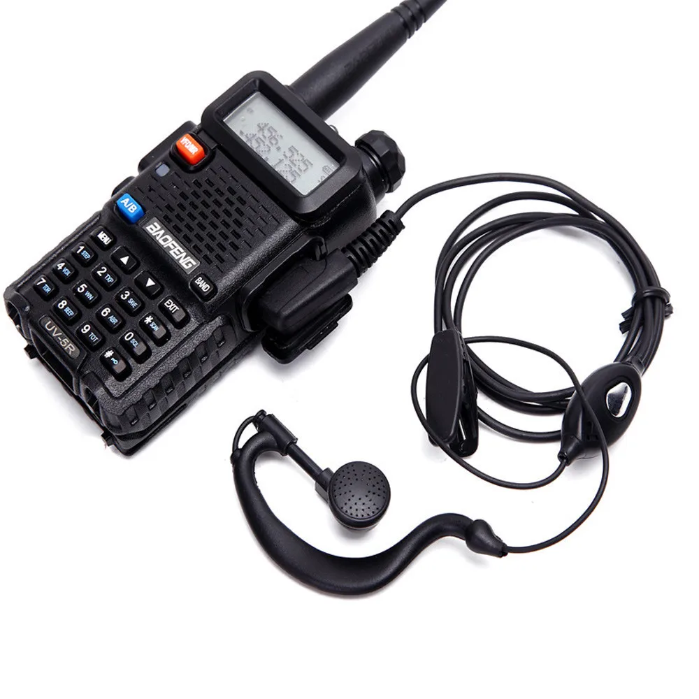 Двухсторонняя Любительская радиогарнитура для BaoFeng UV5R серии Walkie Talkie спортивные