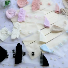 Весна/лето, 5 пар/партия, ультратонкие носки с рюшами, Meias, женские сексуальные шелковые носки с золотыми бабочками и кристаллами, женские тонкие носки для колледжа