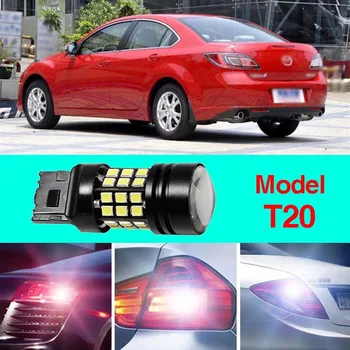 

Ownsun Error Free T20 Socket 360 Degrees Projector Lens LED Backup Reverse light R5 Chips Replacement Bulb For Mazda 6 Mazda6