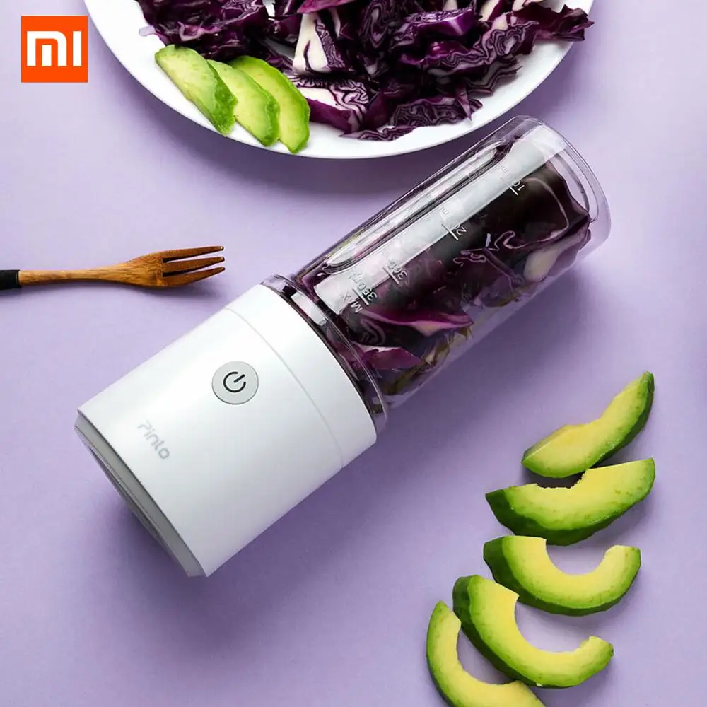 

Portable Fruit Juicer Cup 350ml Small Food Vegetable Machine Mini Electric Juicer Squeezer for Household Travel