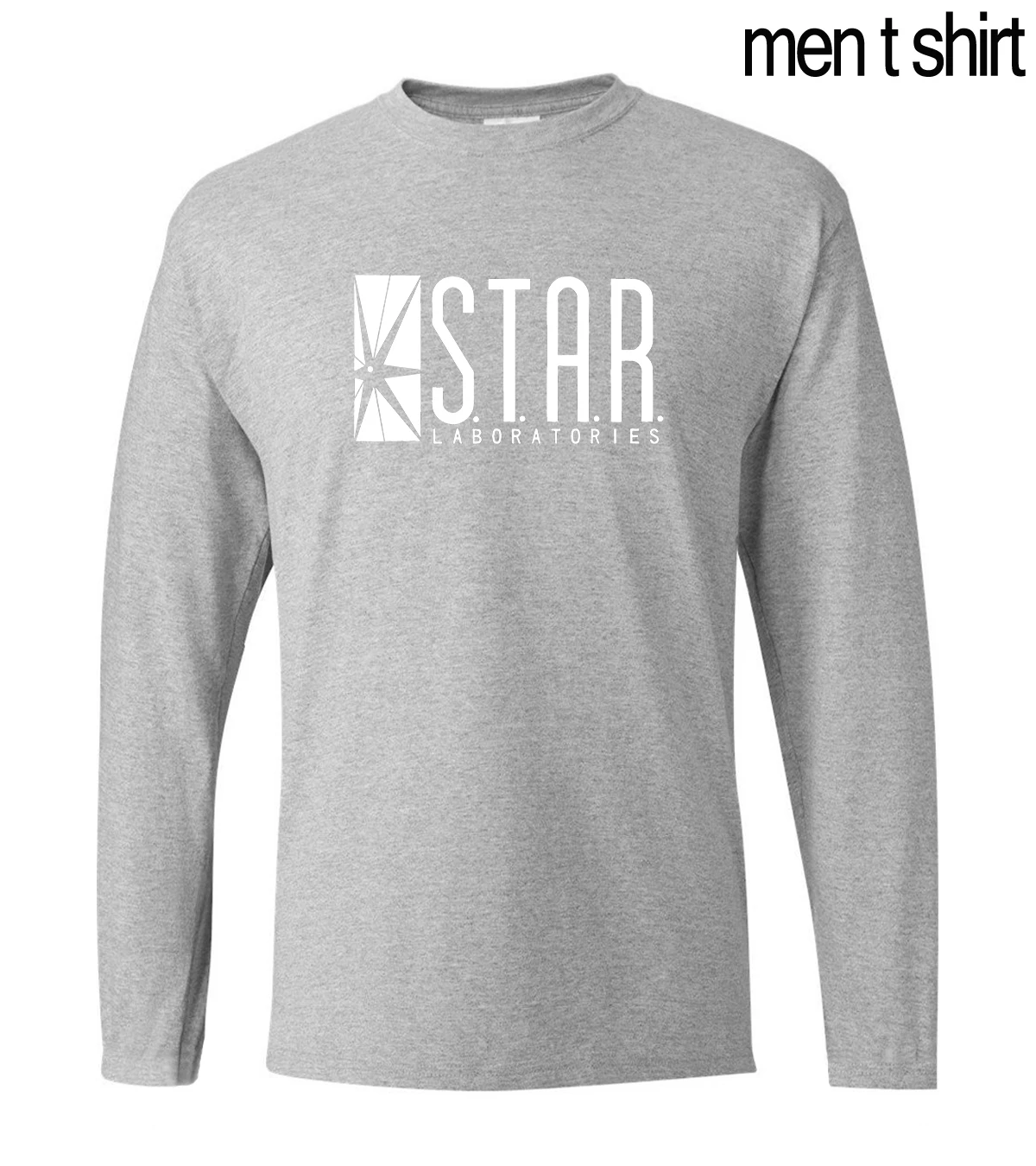 STAR S. T. A. R. labs, мужские футболки с длинным рукавом, новинка, Весенняя хлопковая Высококачественная Мужская футболка в стиле хип-хоп, модные брендовые мужские футболки - Цвет: Лаванда