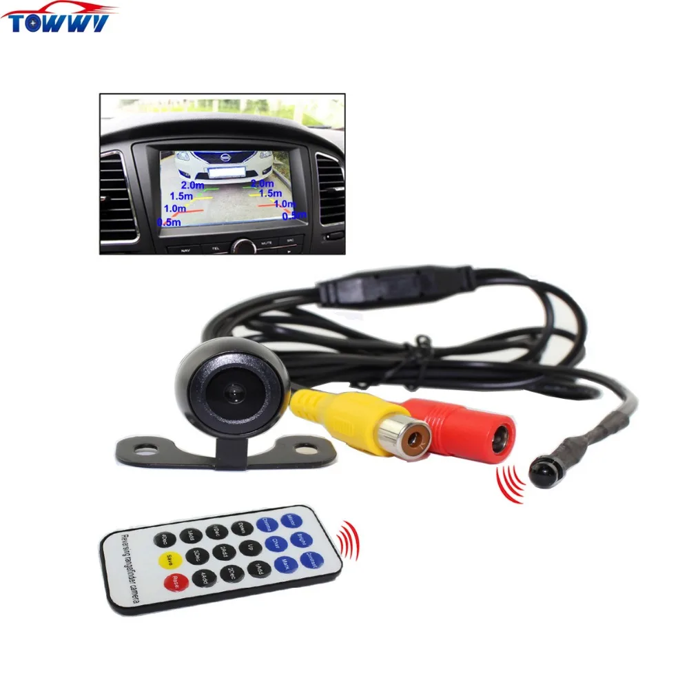 170 Degree Wide Angle HD Car Rearview Rangefinder Camera Can be Used for a Parking Sensor