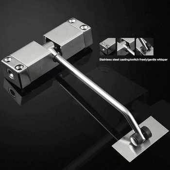 

Easy Install Automatic Spring Door Closer,Small Door adjusted Not Positioning Automatic Close The Door Fire Rated Aisle