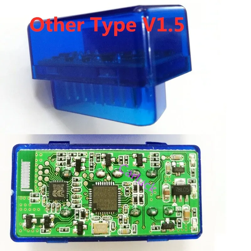 Лучшая фурнитура V1.5 чип PIC18F25K80 ELM327 Bluetooth автомобильный считыватель кодов MINI ELM 327