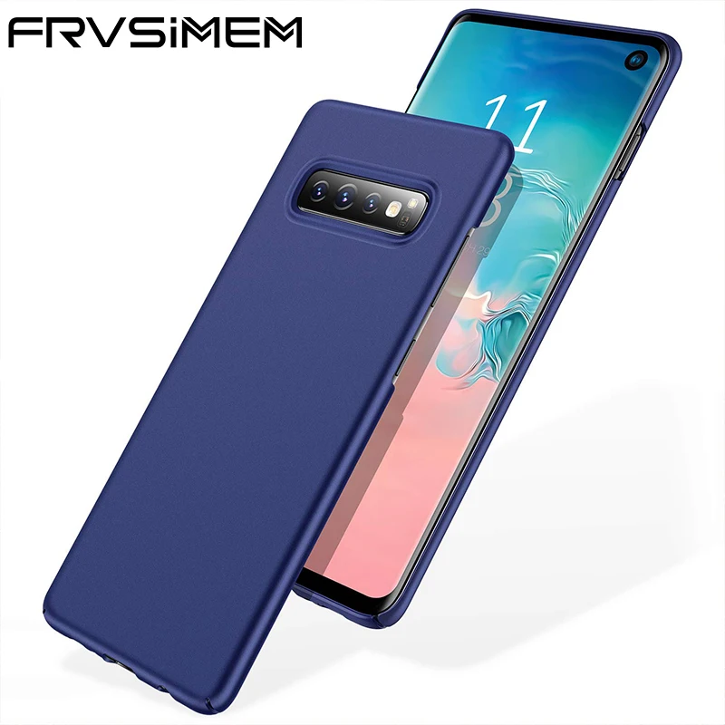 

Slim Fit For Samsung Galaxy S10 Case Ultra Thin Hard Plastic Cover Matte For Galaxy S10e S10 Plus S8 S9 S7 edge Note 8 9 Case