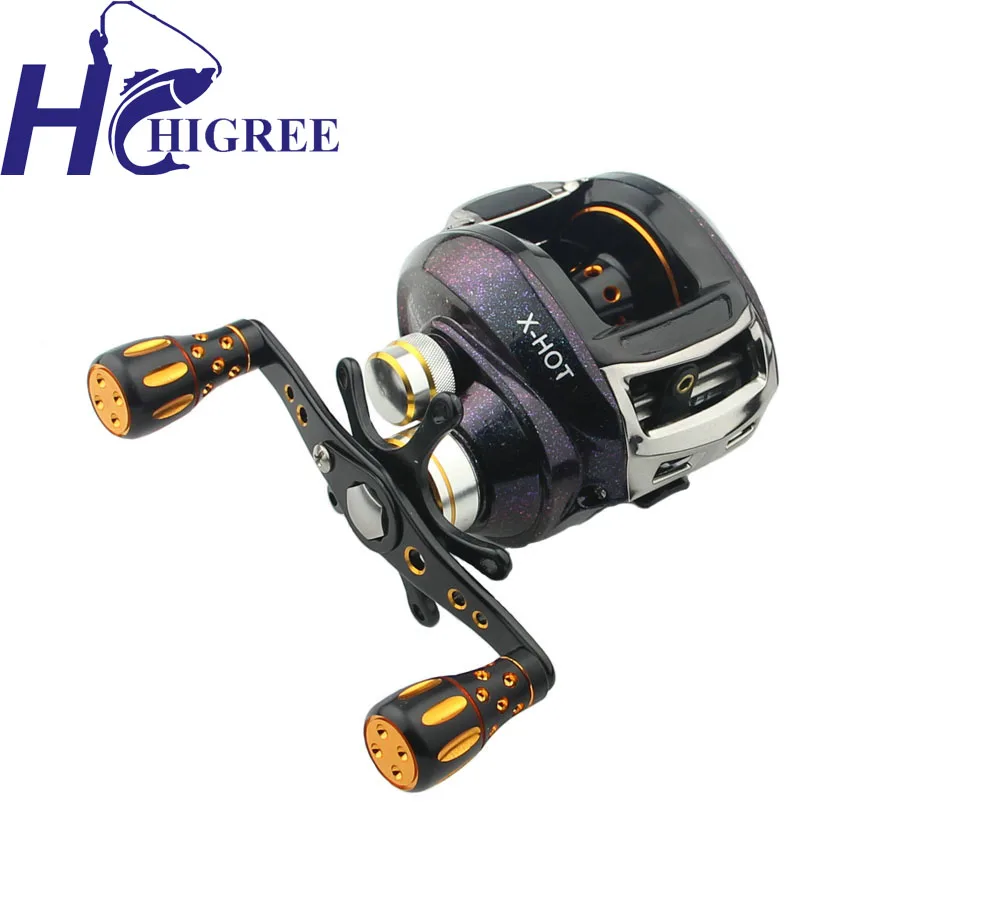 HGyikun X-HOT Baitcasting Рыболовная Катушка Baitcaster 12 + 1BB Правая Рука Версия | Спорт и
