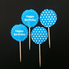 12 шт./упак. с днем рождения Форма торт вставлена карта, Малый мусс кольцо, Тирамису, сыр, помады Украшения Торта Инструменты