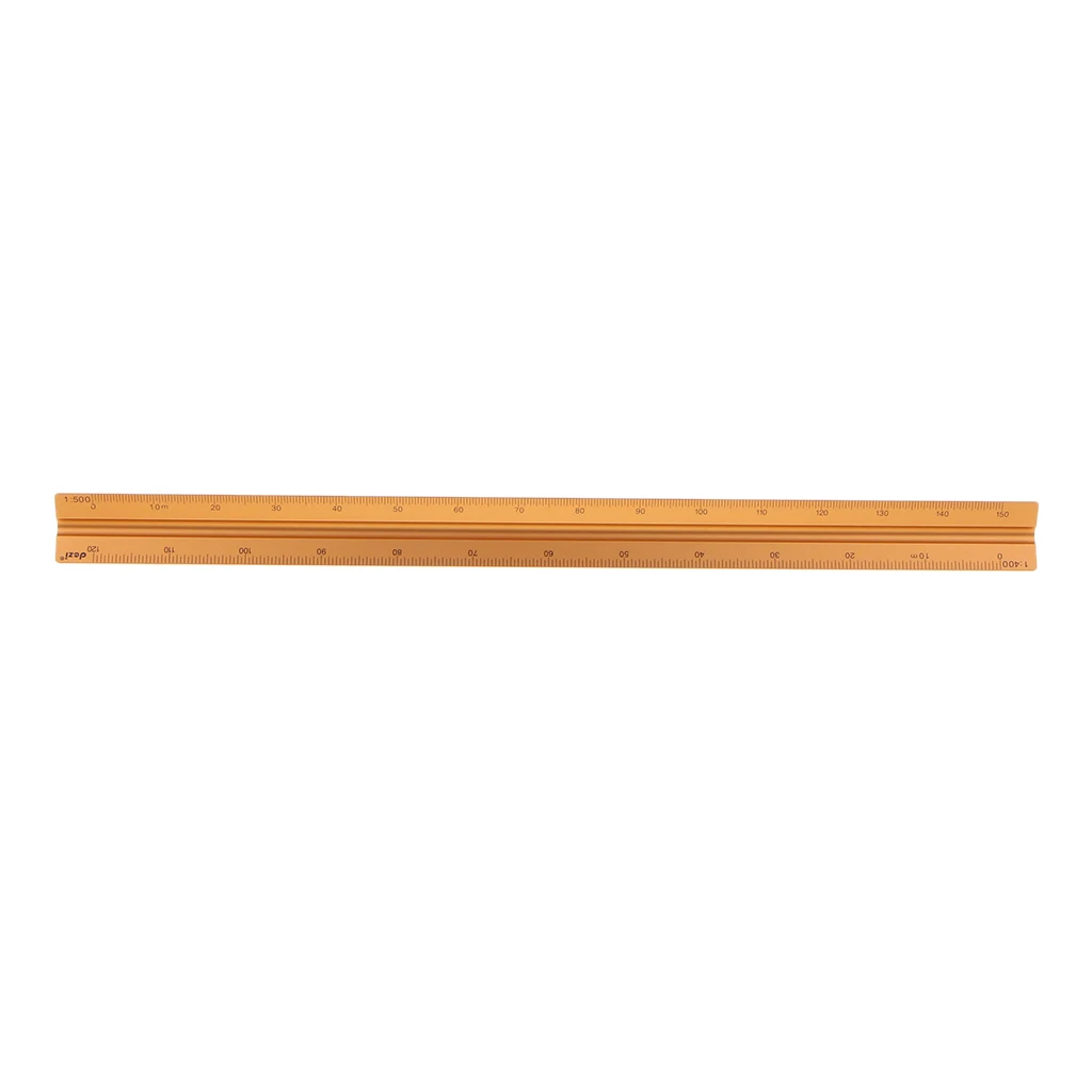 Professional Architect and Engineer Scale Rulers Set - Scales 30cm/12 inch Drafting Metal Ruler for Teachers Architectural