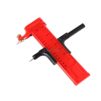 

Rotary Compass Circle Cutter Paper Cardboard Rubber Vinyl Leather Art Craft Tool G21 Whosale&DropShip