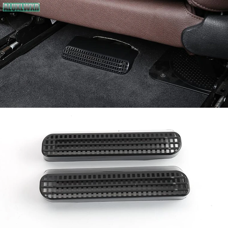 

Car-styling Seat AC Heat Floor Air Conditioner Duct Vent Outlet Grille Cover for BMW 3 Series F30 F31 F32 Car Accessories Abs