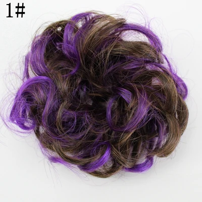 JOY& BEAUTY, стильная Плойка для волос, парик, бутон, эластичные повязки для волос, Галстуки для волос/Женские аксессуары для волос, 16 цветов - Цвет: #1