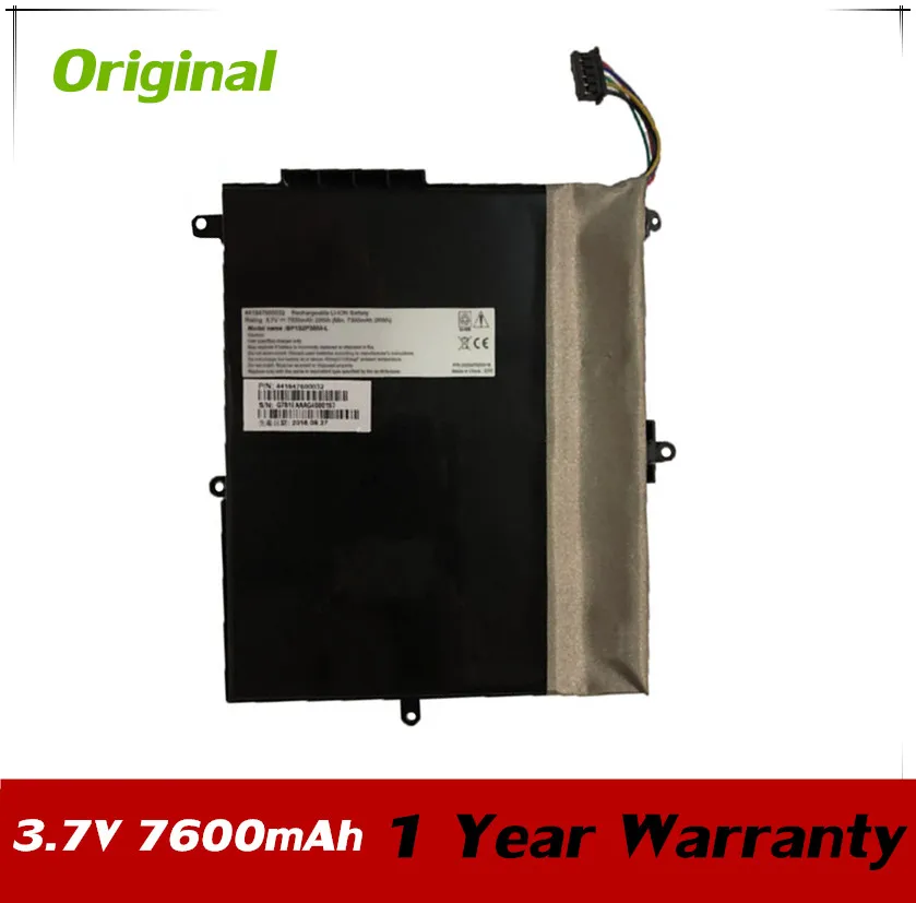 7XINbox 3 7 V 29Wh 7600mAh оригинальный BP1S2P3800-L BP1S2P3800-Y Аккумулятор для ноутбука серии Getac Z710