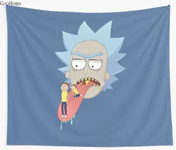

Evolution of Morty Wall Tapestry Cover Beach Towel Throw Blanket Picnic Yoga Mat Home Decoration