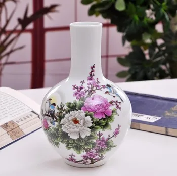 

Jingdezhen ceramic vase the celestial sphere The modern home decoration New home furnishing articles vase