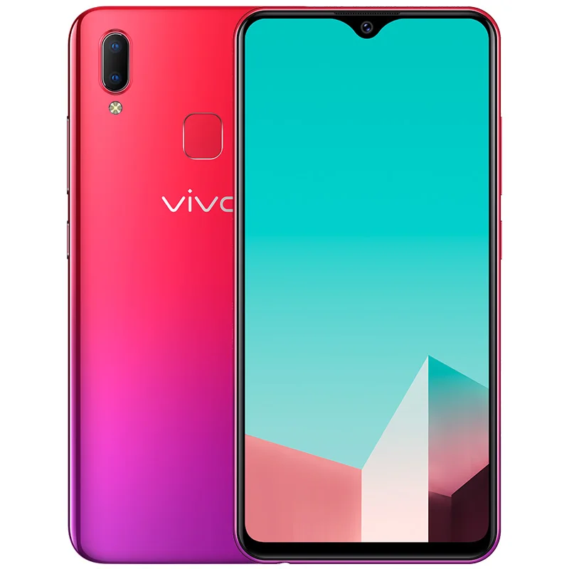 الأصلي vivo U1 الهاتف المحمول 6.2 بوصة شاشة 4 GB RAM 64 GB ROM Snapdragon439 الثماني النواة الروبوت 8.1 4030 mAh بطارية كبيرة الهاتف المحمول