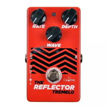 Caline CP-62 The Reflector Tremolo Guitar Pedal Effect 9V Guitar Effects Guitar Accessories Mini Effect Pedals Guitar Parts 50mA