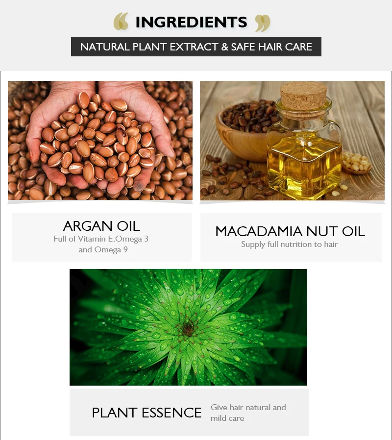 11,11 HAIRINQUE Argan oil nad Macadamia nut oil увлажняющий шампунь для волос 300 мл без сульфатов делает волосы питательными и увлажняющими