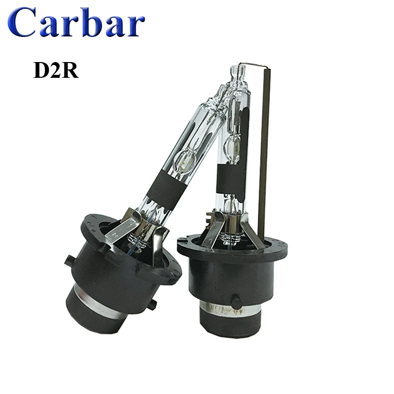 2 pcs Carbar D2R HID Xenon Bulb Replacement Halogen Bulb HID D2R Xenon Bulbs Headlight Bulb DC
