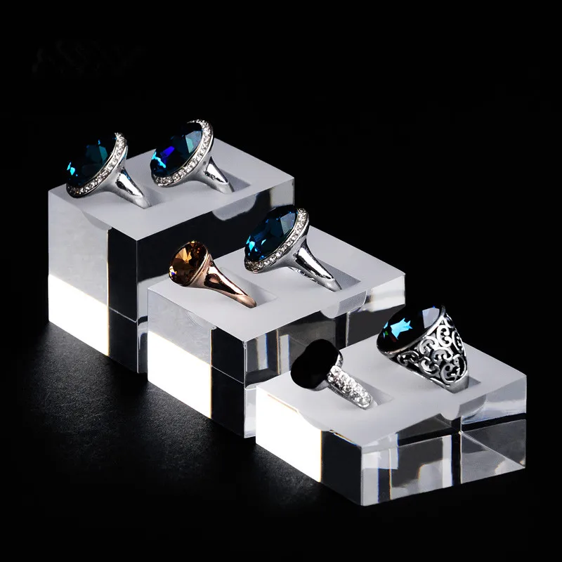 Buy lot of 3 Acrylic Ring Display holder Ring Display