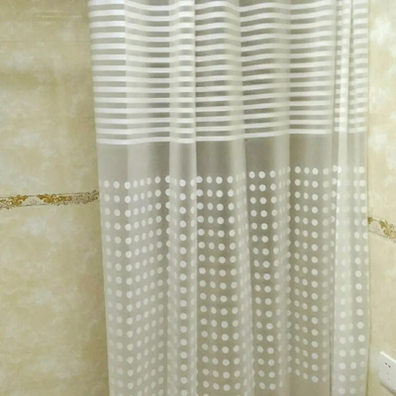 Europo элегантный белый PEVA утолщение для Cutrain Водонепроницаемый ткань занавески+ 12 Пластик, крючки, станок и Ванная комната Продукты YL41