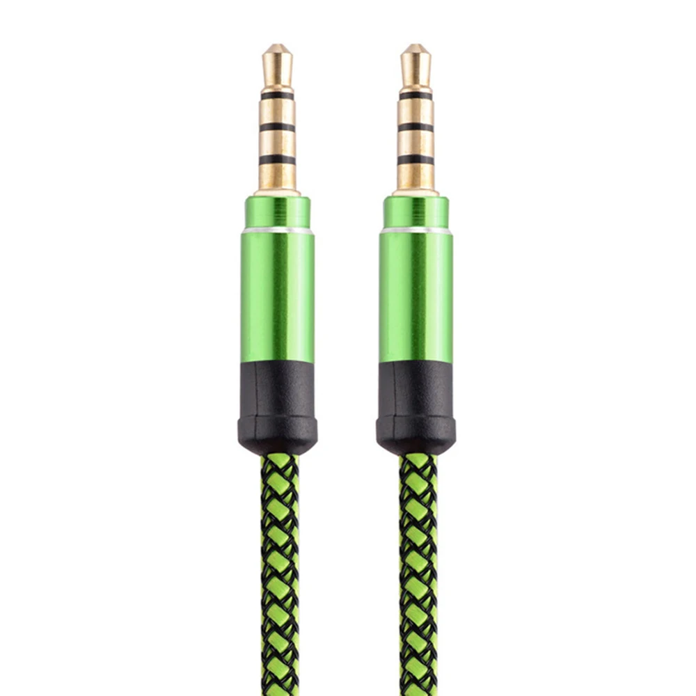 

1.5M Braided 3.5mm Stereo Audio Extension Male to Male Auxiliary AUX Cable