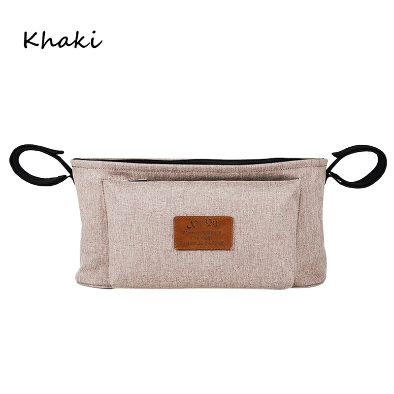 Multifunction Larger Capacity Travel Storage Bag Baby Stroller Pushchair Organizer Bottle Diaper Holder Bag Stroller Accessories