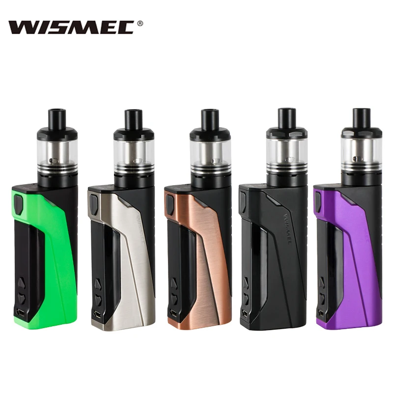 IN STOCK Original WISMEC CB-60 with AMOR NS Kit 2ml/4ml CB 60W mod box built in 2300mah battery electronic cigarette vape kit
