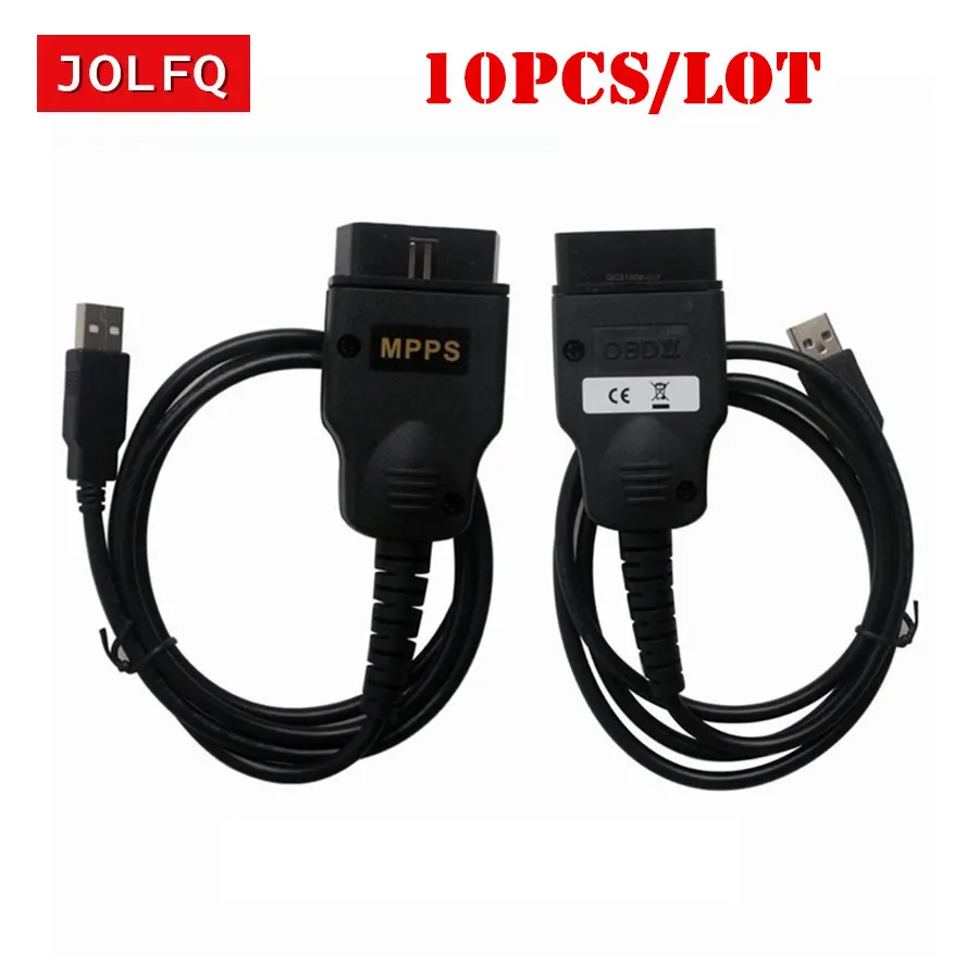 10PCS/LOT DHL Free shipping New Arrival MPPS V13 ECU Chip Tuning Auto Turning Tool K Can Flasher |