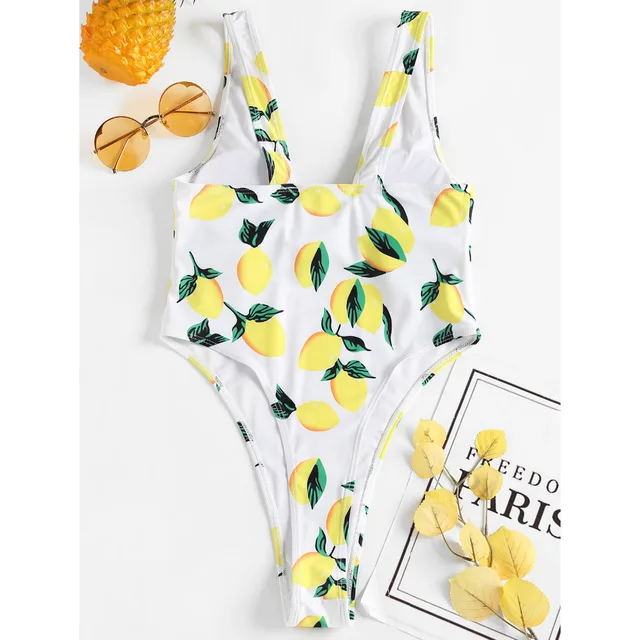 zaful lemon bikini